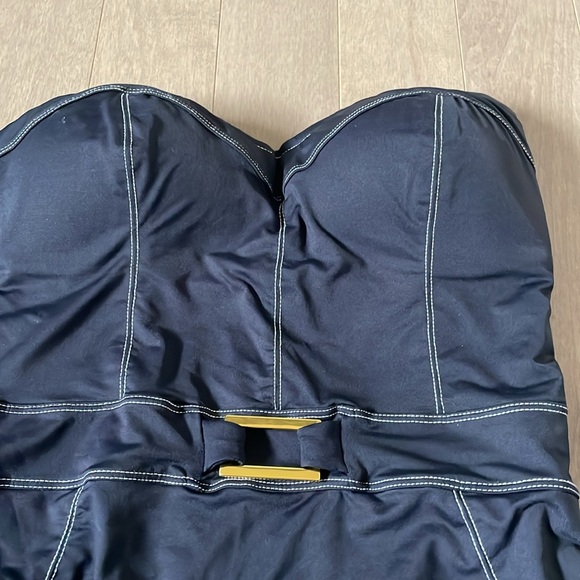 Bleu Rod Beattie Swim Bleu Rod Beattie Black Strapless Swimsuit